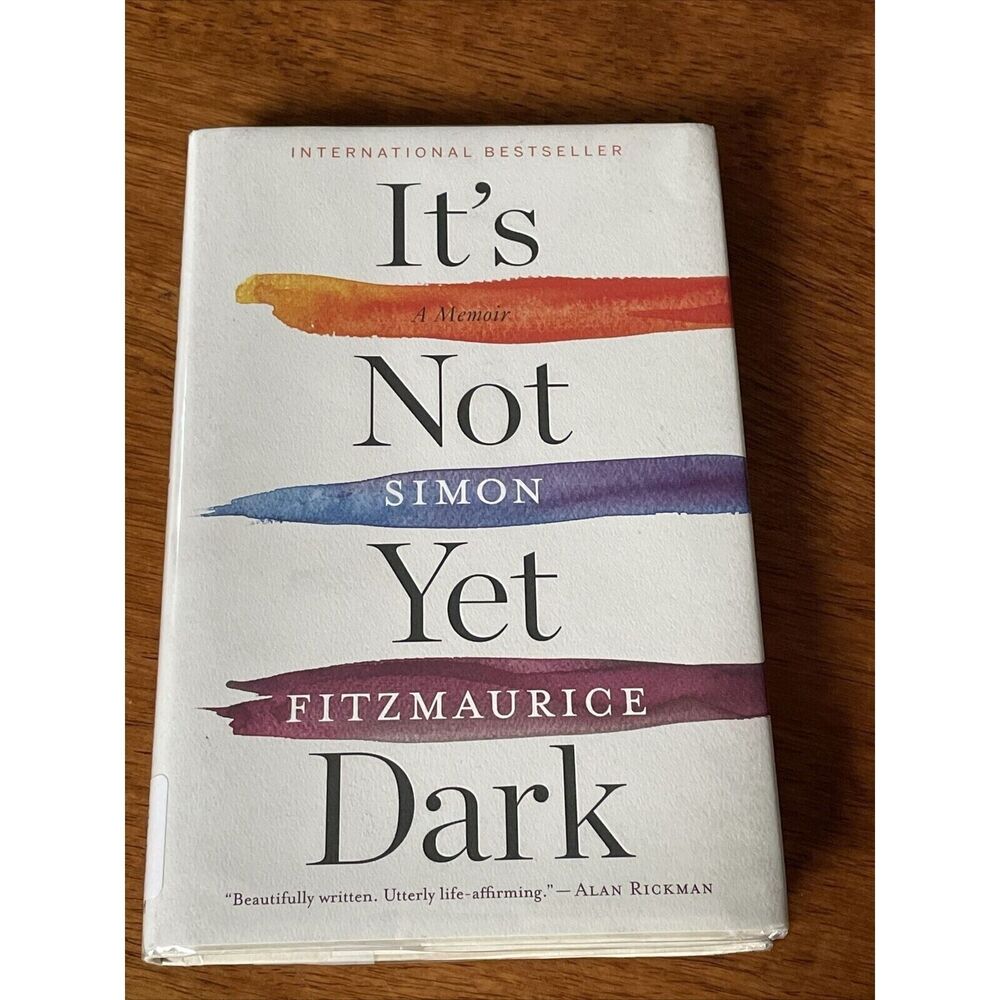 It's Not Yet Dark: A Memoir by Simon Fitzmaurice: Ex libris